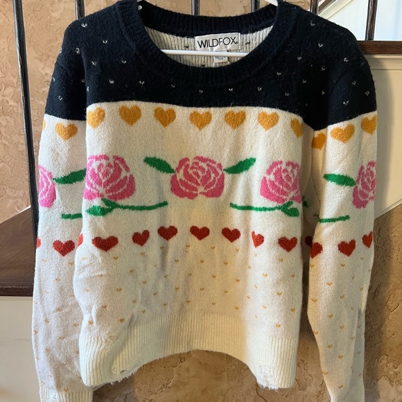 Wildfox Sweater Medium NWT - Picture 2 of 5